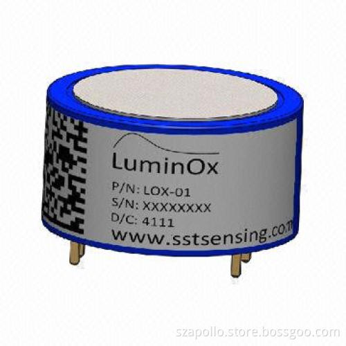 Fluorescence-based Optical Oxygen Sensor, Used for Oxygen Detection